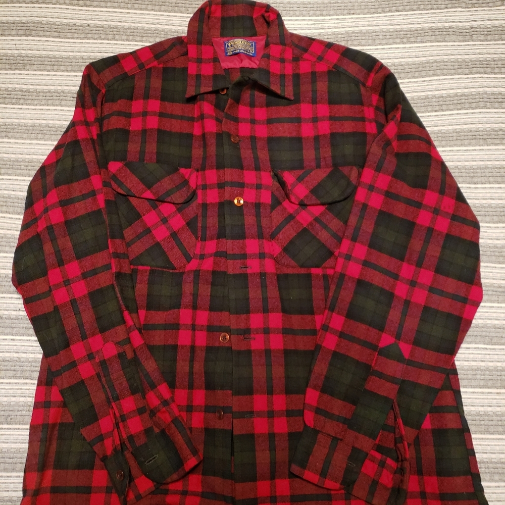 Pendleton 100% virgin wool flannel